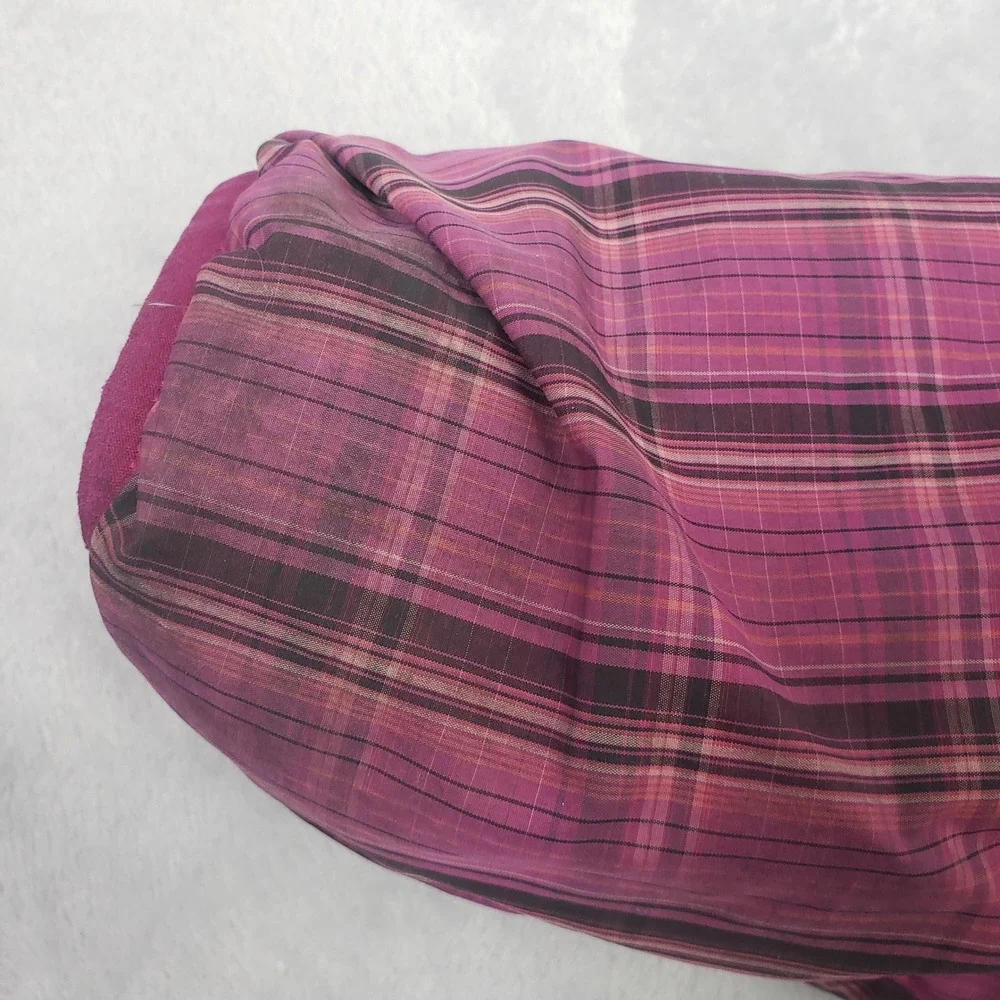 The North Face 550 Reversible Down Puffer Winter Jacket Coat Girls XL Pink Plaid